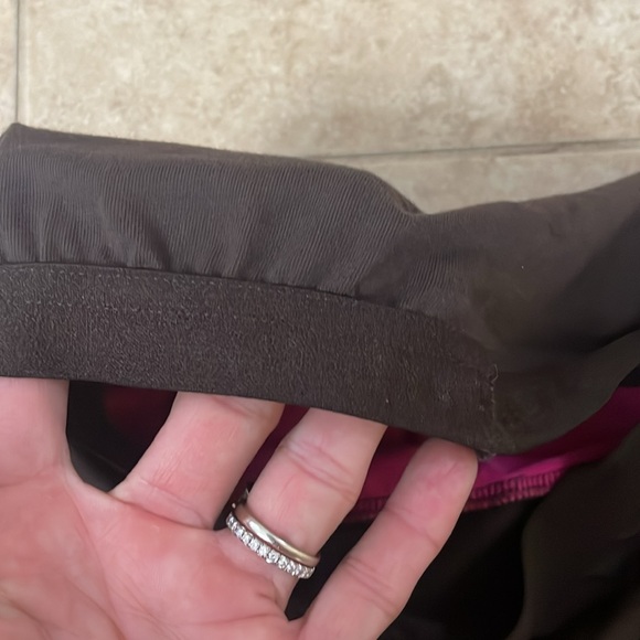 Pink/brown Vintage Victorias Secret Bra Top dress, size small, strapless - Picture 6 of 8